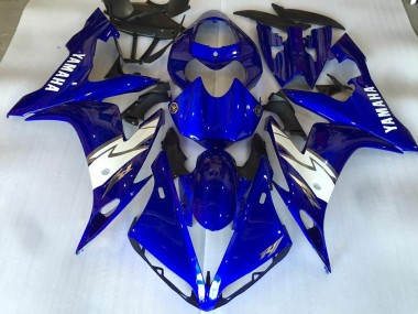 Glänzend Blau Weiß 2004-2006 Yamaha YZF R1 Motorrad Verkleidung