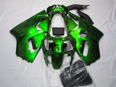 Grün 2000-2001 Kawasaki ZX12R Motorrad Vollverkleidung