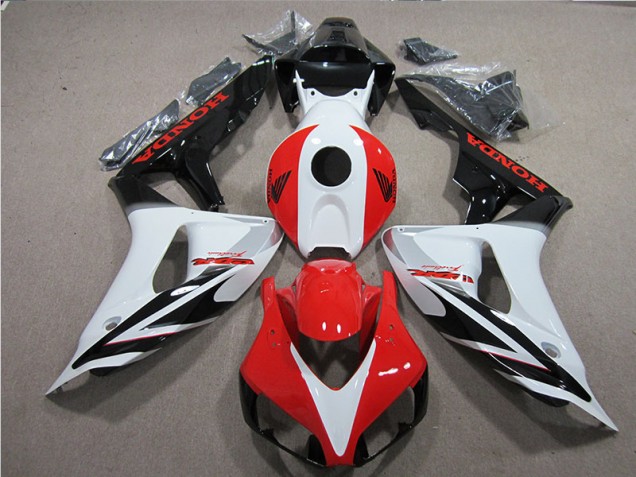 Schwarz Weiß Rot Fireblade 2006-2007 Honda CBR1000RR Motorrad Verkleidung