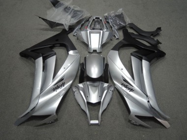 Silber Schwarz Ninja 2011-2015 Kawasaki ZX10R Motorrad Verkleidung