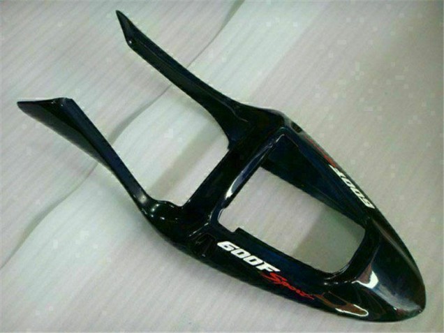 Weiß Schwarz 2001-2003 Honda CBR600 F4i Motorrad Verkleidungen